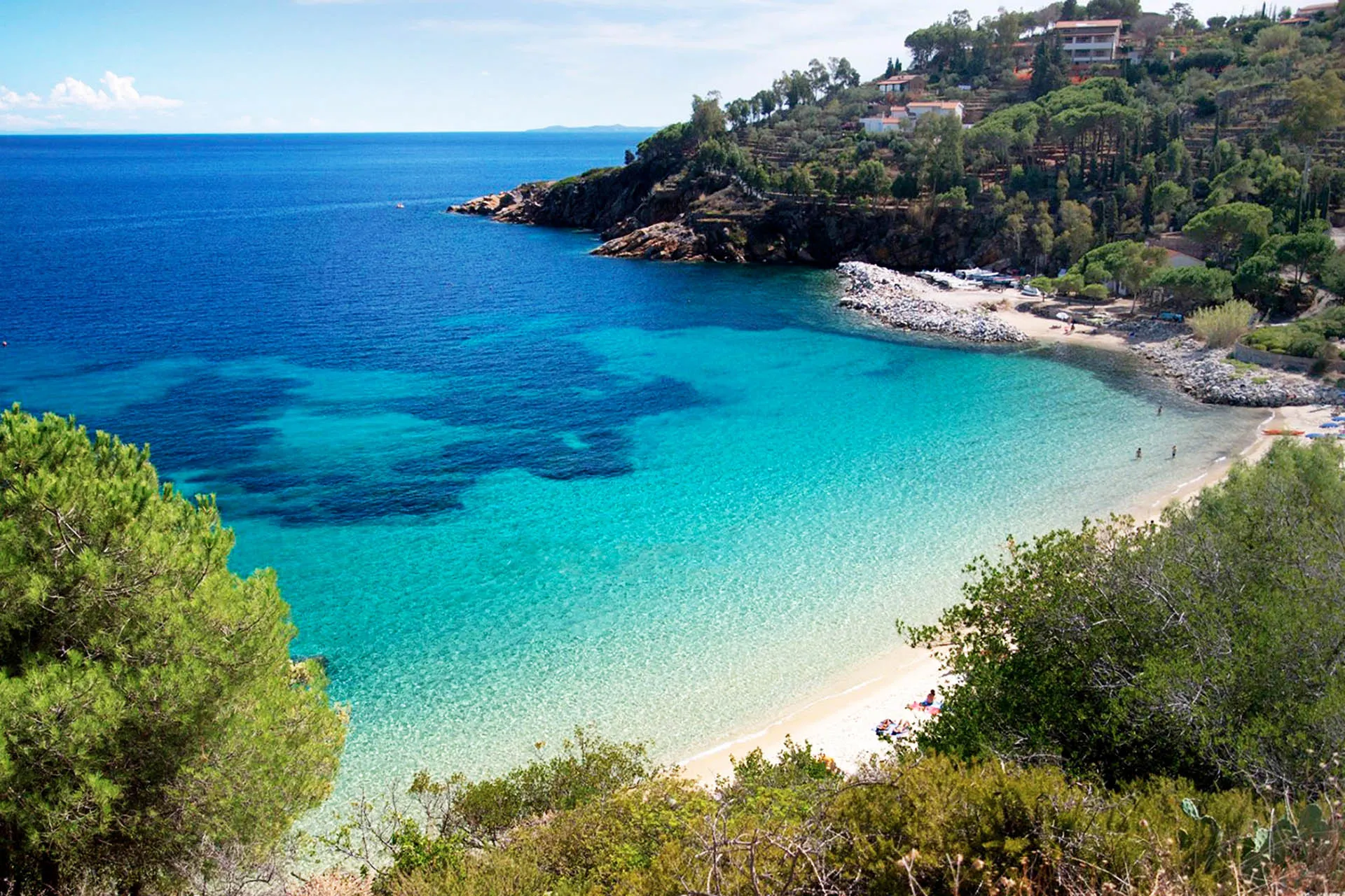 Dinghy adventure to the island of Giglio